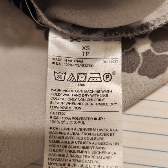 Banana Republic Floral Sleeveless Top - XS - Picture 9 of 9